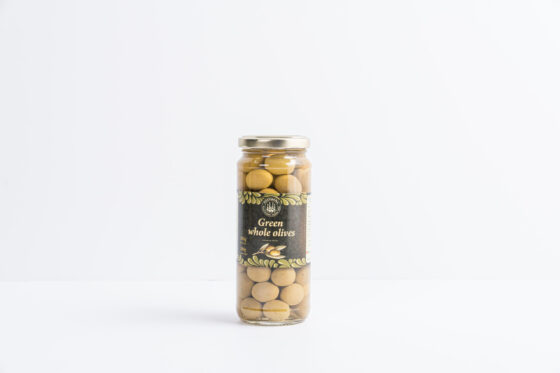 GREEN WHOLE OLIVES